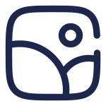 Gallery Round SVG Icon